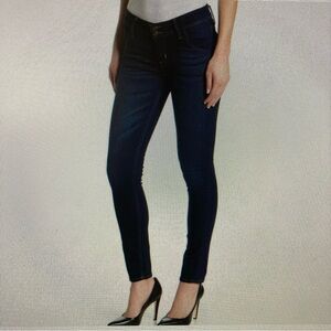 Hudson Jeans Collin W/Flap Midrise Ankle Skinny Jeans Alga Size 26